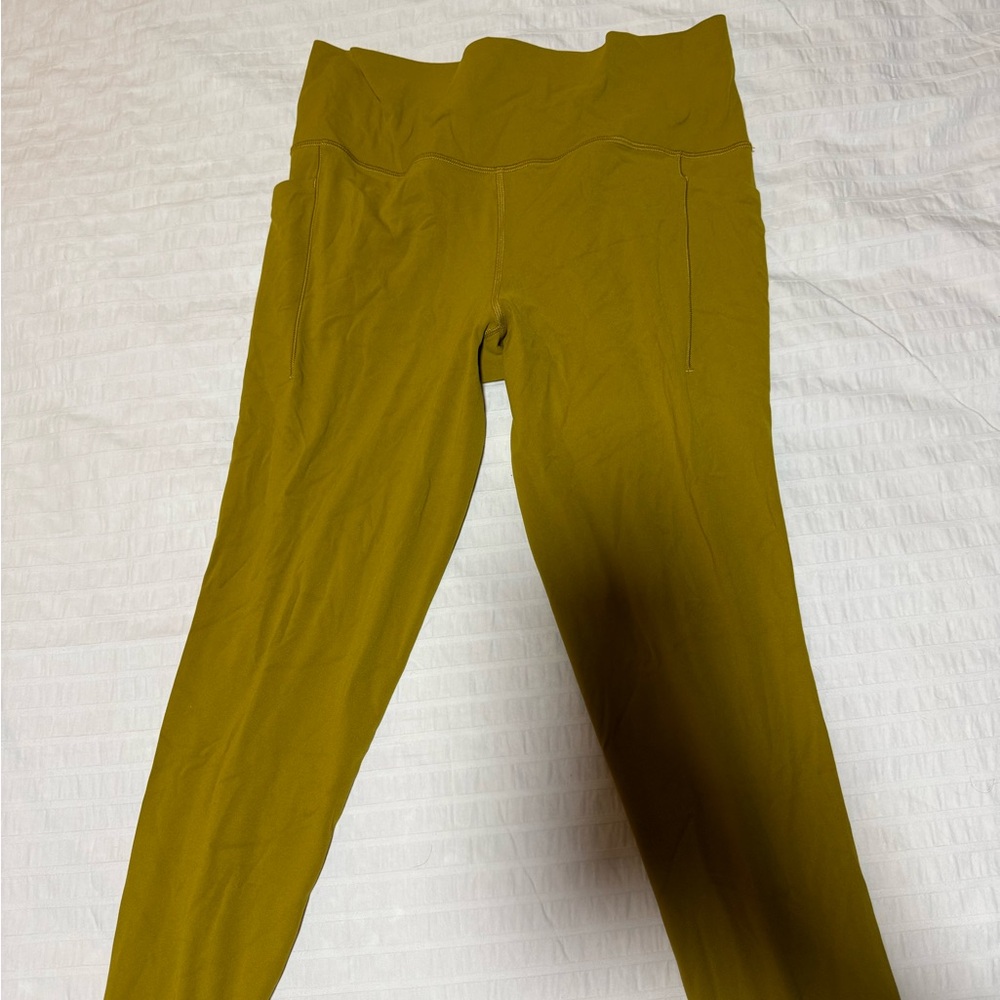 Athleta Kids Mustard Leggings